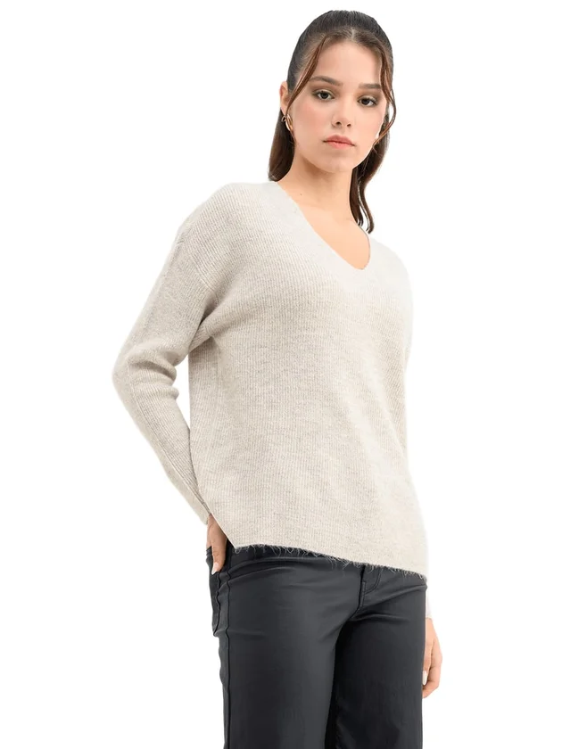 Crewlefile Glitter LS V Nk Pul Noos Lx