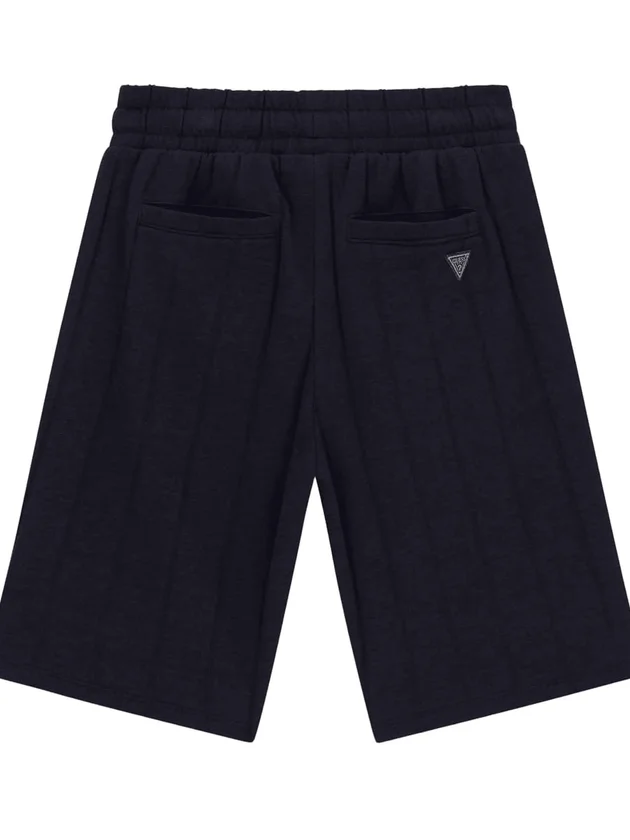 Knit Shorts Org Cotton Viscose Str Rib Kni