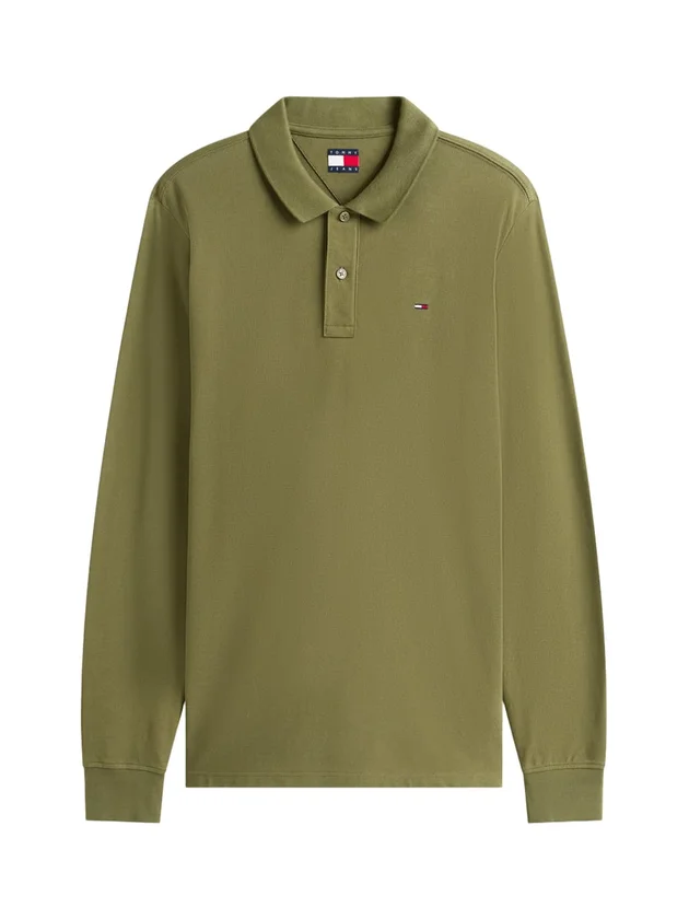 Tjm Slim Placket Polo Ls Ext