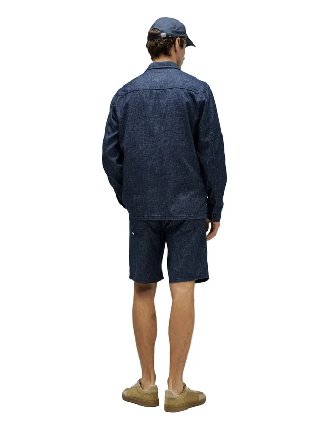 Indigo Linen Set