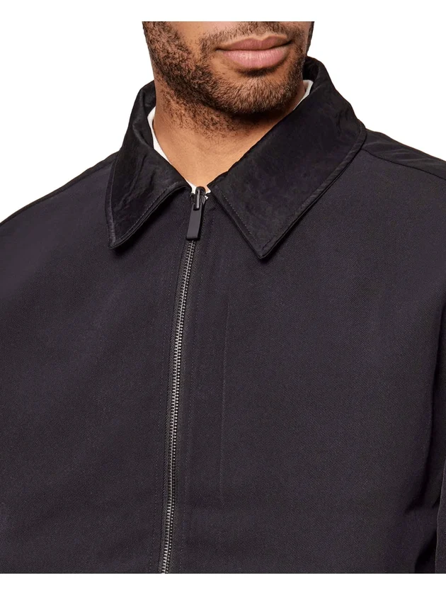 Nylon Collared Reversible Jkt
