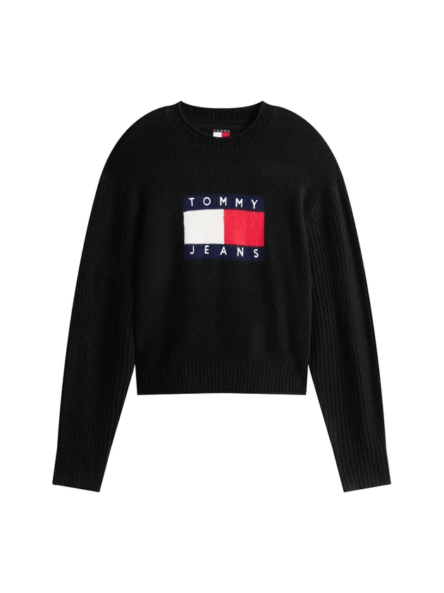 Melange Flag Sweater Rib Ext
