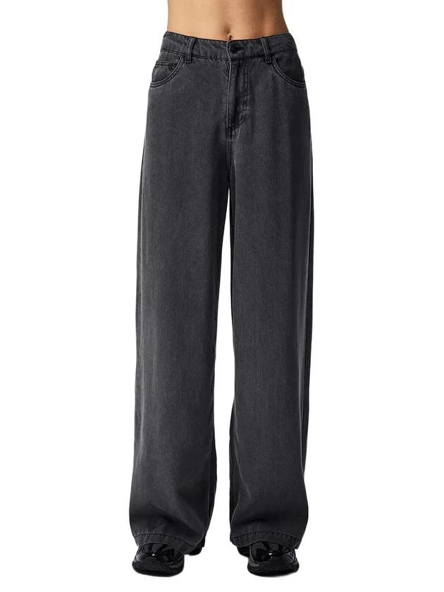 Pcsmidi Mw Wide Denim Jeans