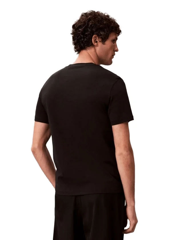Slim Supima Logo Patch Tee