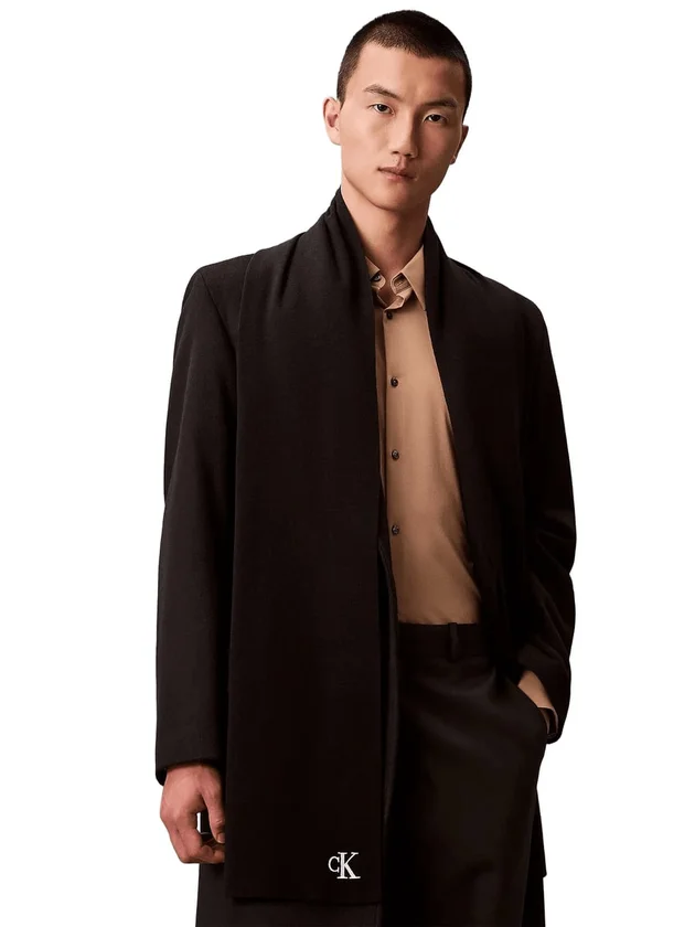 Fine Rib Scarf