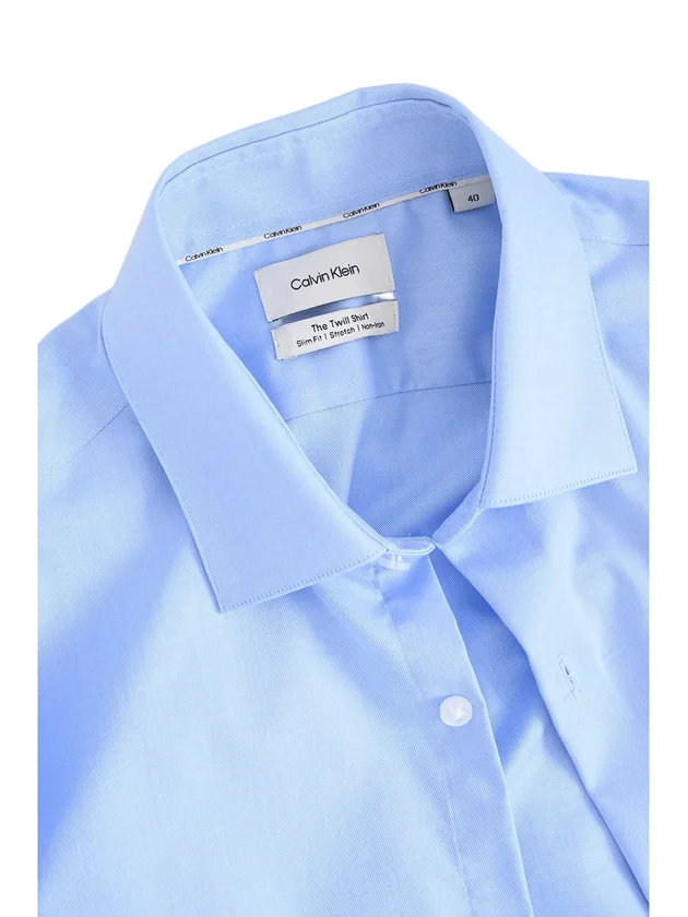 Slim Esntl Twill Str Sld