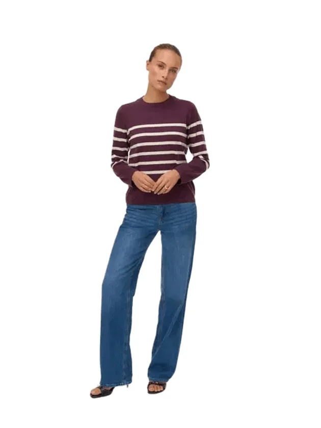 Saba Plain LS O Neck Pullover Ga Noos