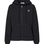 BLACK / DETAIL:LEO HEART EMB