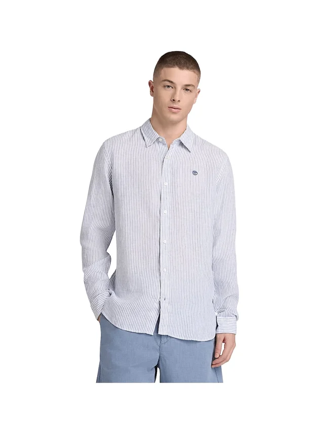 Linen Striped Shirt Regular