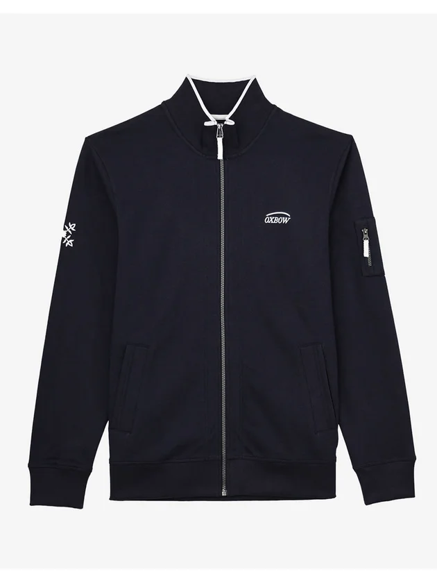 Sweat Zippé Col Rond