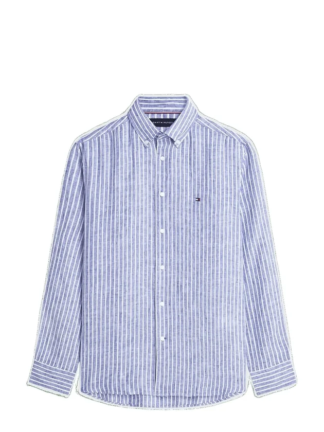 Linen Bengal Stripe RF Shirt