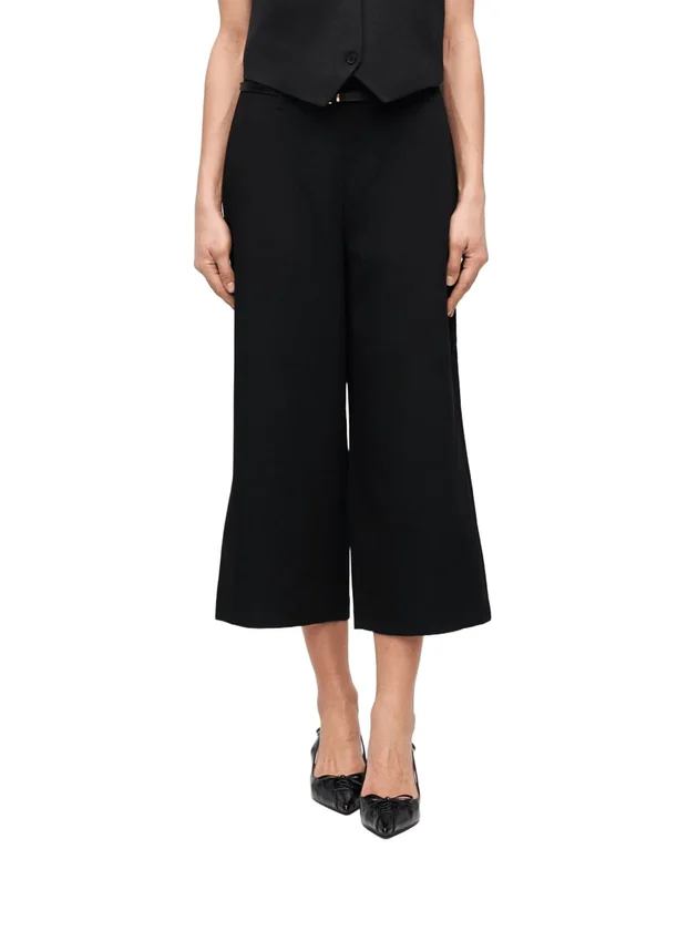 Wide Culotte Belt Pant Noos