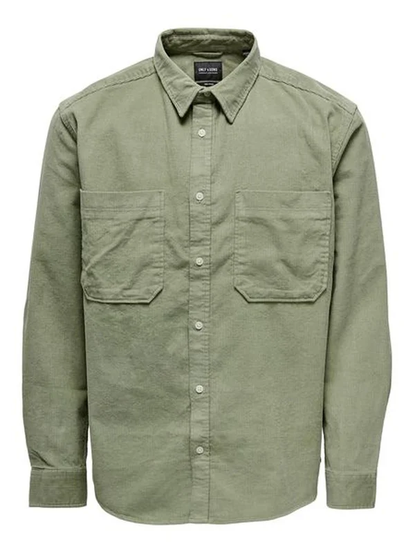 Onsalp 2Pkt Washed Cord Long Sleeve Shirt Noos