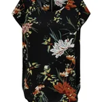 BLACK / AOP:FLOWER AOP