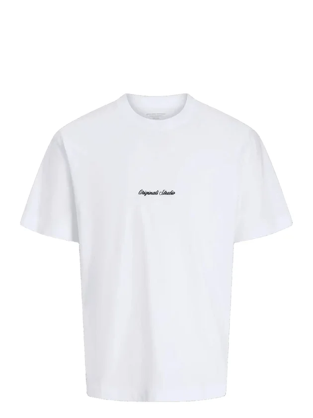 Jornorrebro Emb Tee Ss Crew Neck Noos