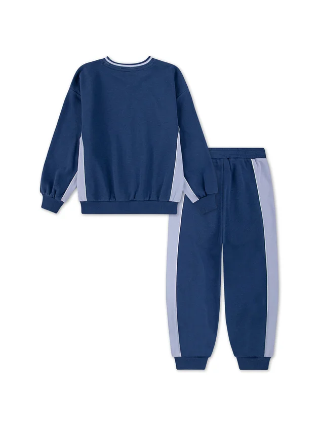 Nkn Ft Color Blocked Crew Set
