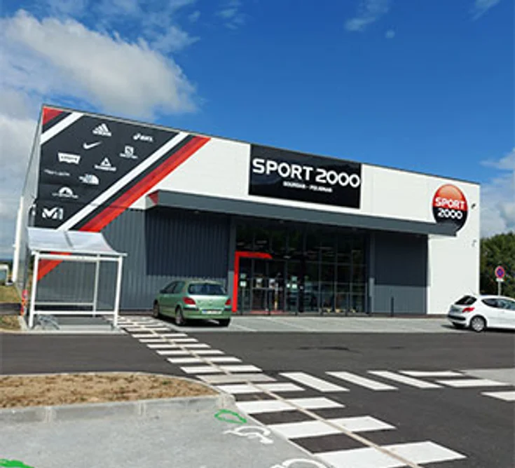 Extérieur du magasin SPORT 2000 GOURDAN POLIGNAN