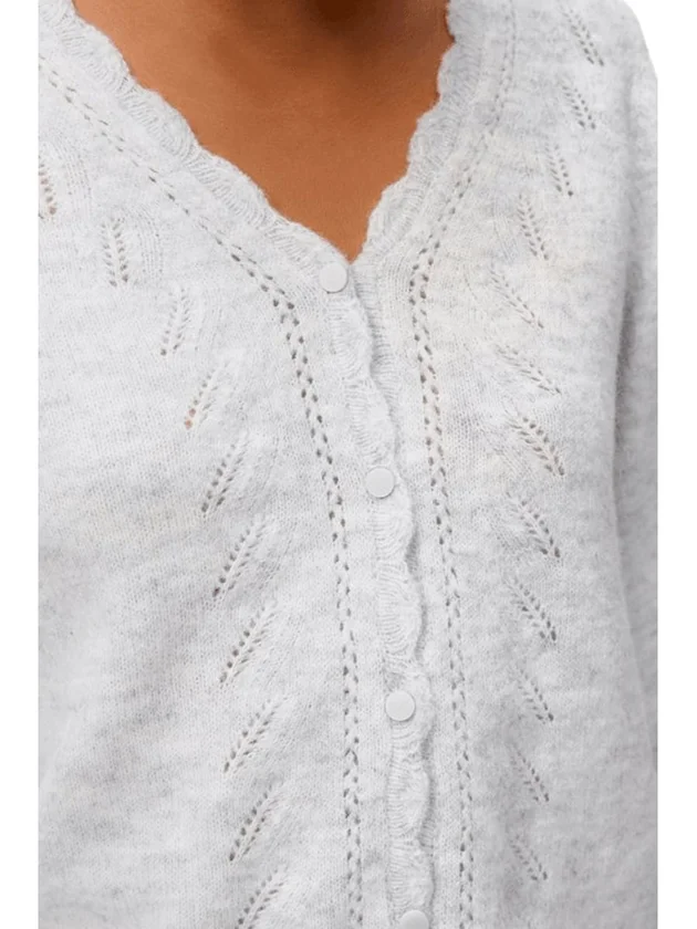 Ls V Neck Cardigan Btq