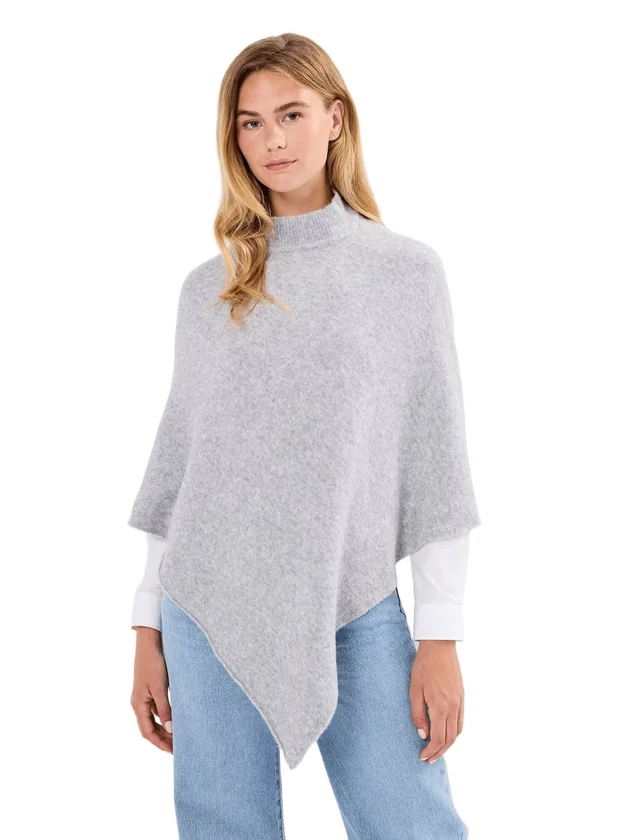 Fortuna High Neck Poncho Noos