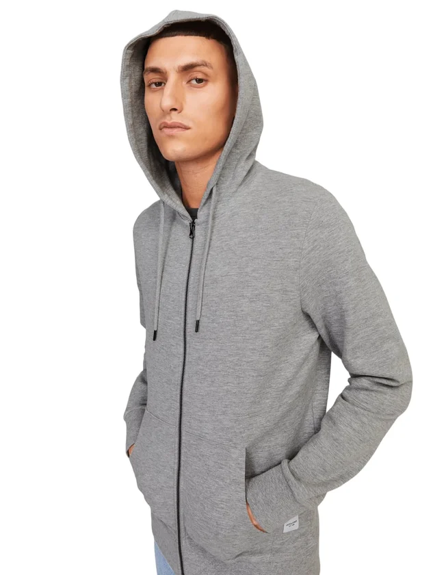 Basic Sweat Zip Hood Noos
