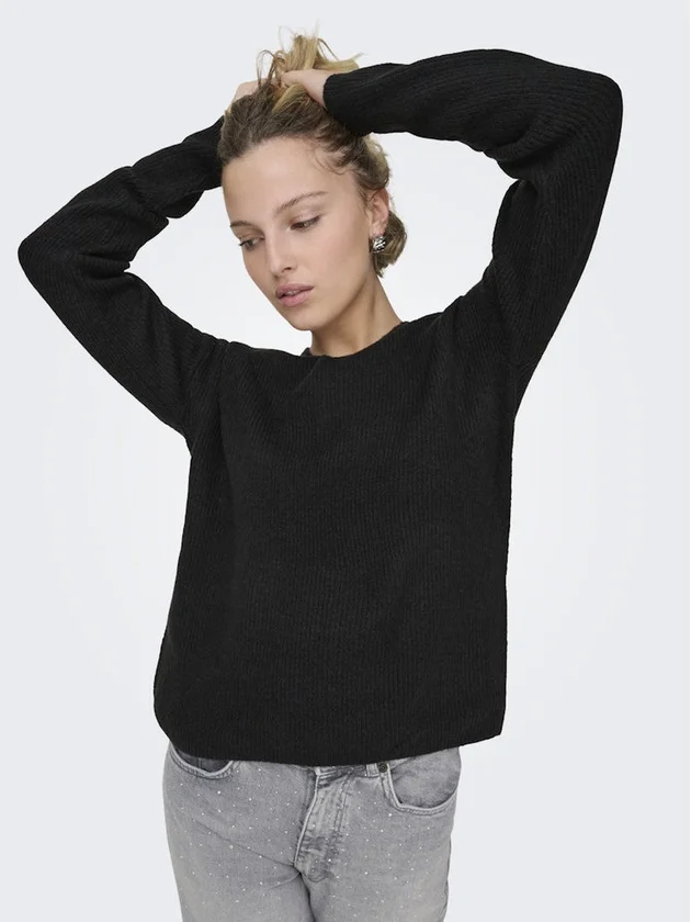 Camilla V Neck L S Pullover Knt Noos