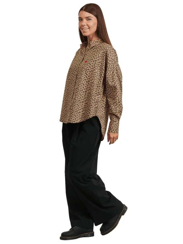 Janna LS Loose AOP Shirt