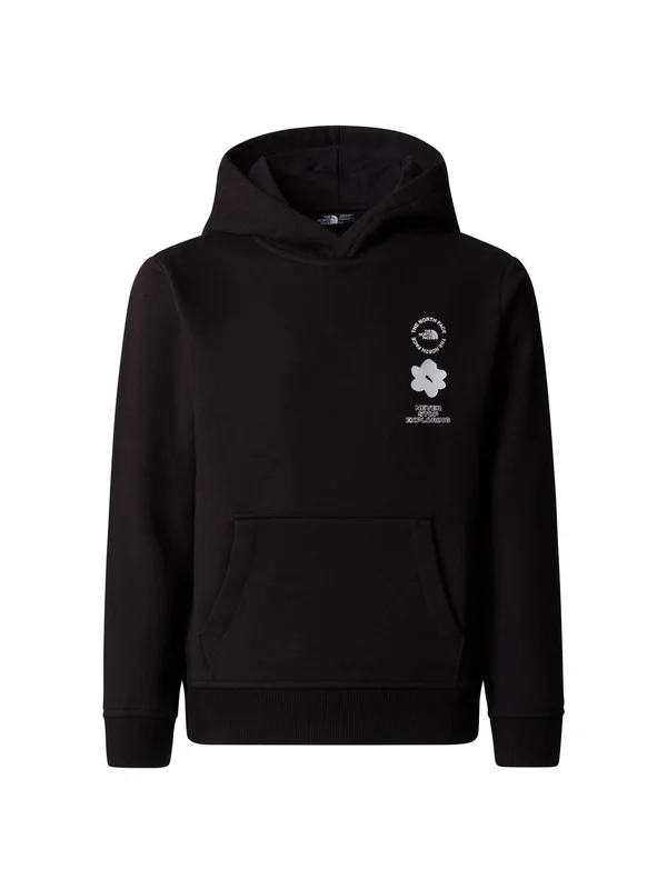 Flower Graphic Relaxed Hoodie