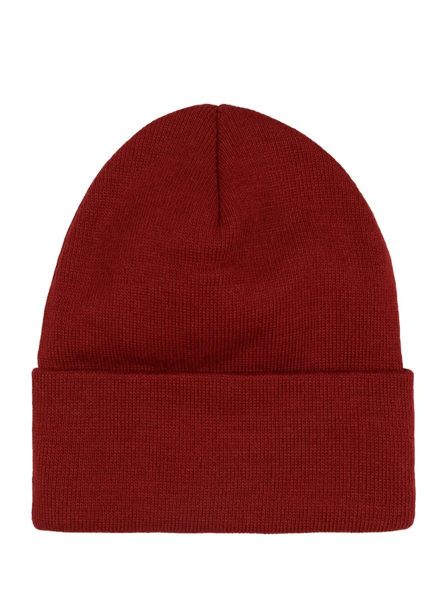 Red Batwing Embroidered Beanie