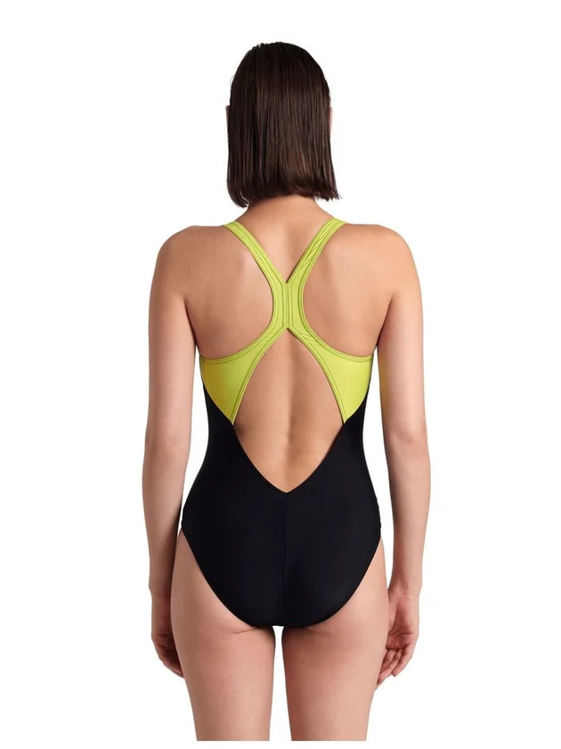 Gleam Swimsuit V Back
