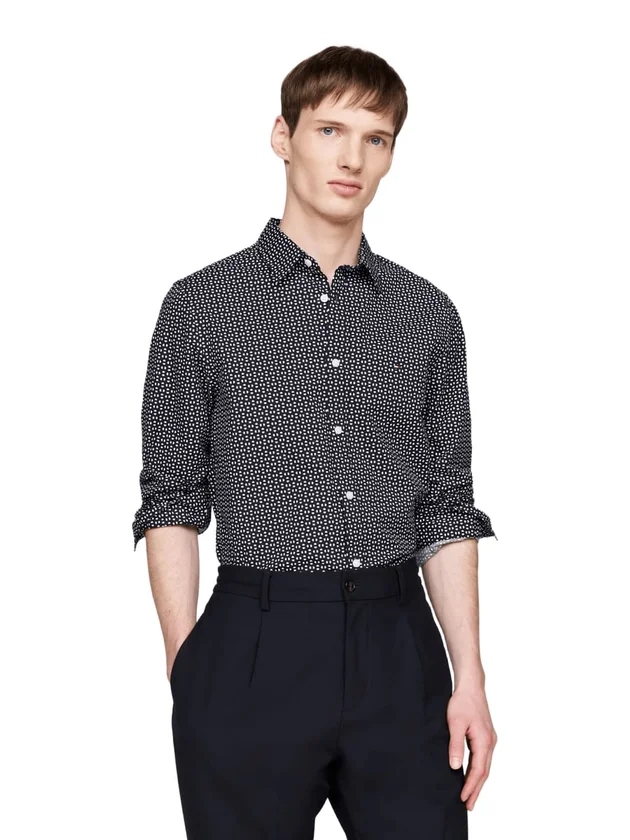 Poplin Print Sf Shir