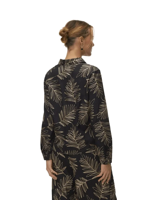 Gertrude L S Shirt Wvn Btq Ga