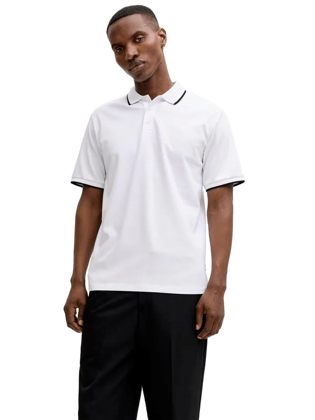 Ethan Detail Ss Polo Sn