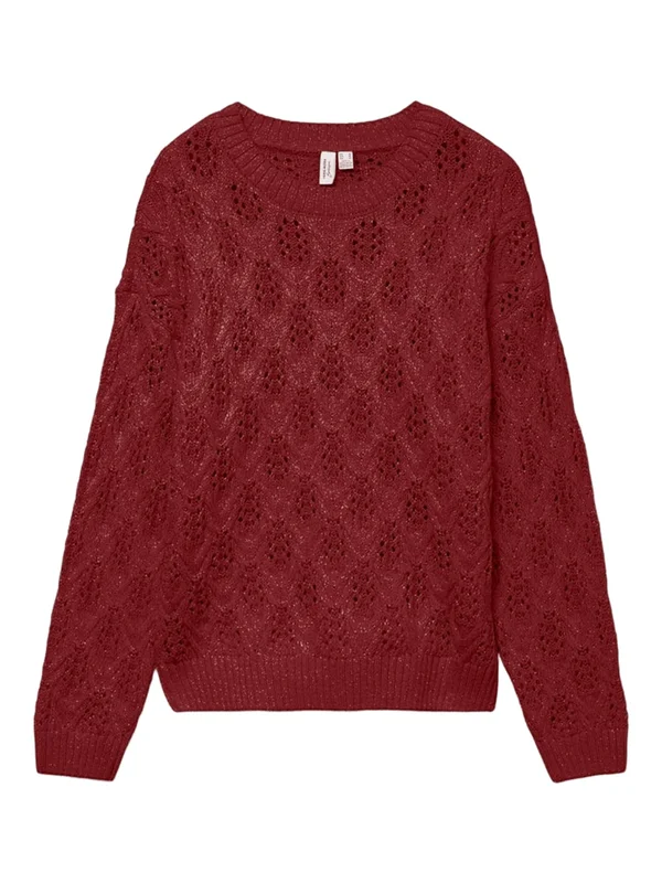 Deniashine LS O Neck Pullover
