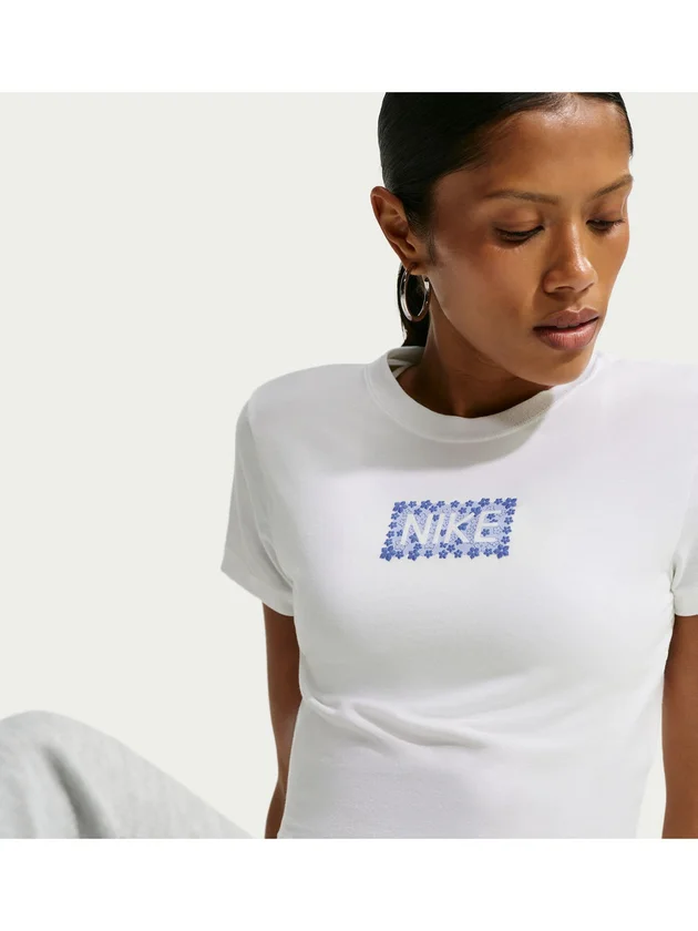 NSW NK Chillknt Cropped Tee Flrt