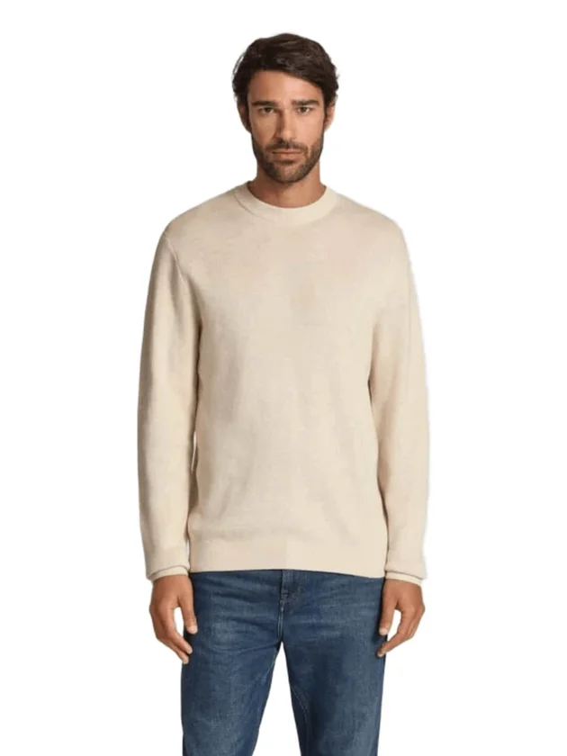 Milano Stitch Knit Crew Neck Sn