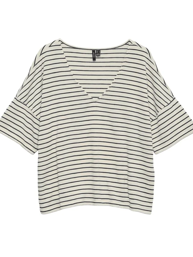 Vmholli 2 4 V Neck Loose Top