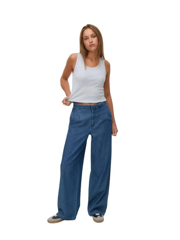 Rae Hr Wide Jeans Mix