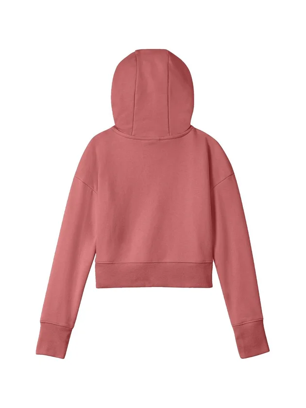 Club Ft Crop Hoodie Hbr