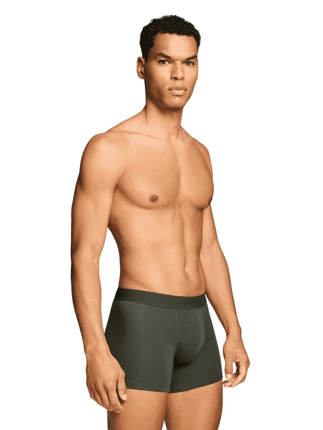 Twill Wb Boxer Brief 2P