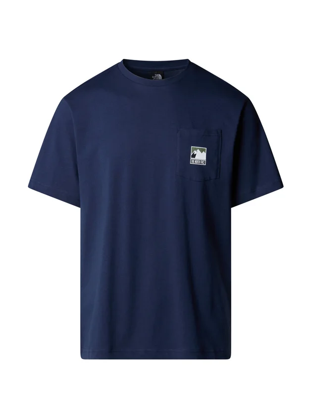M Mountain Logo Relaxd S S Pckt Tee