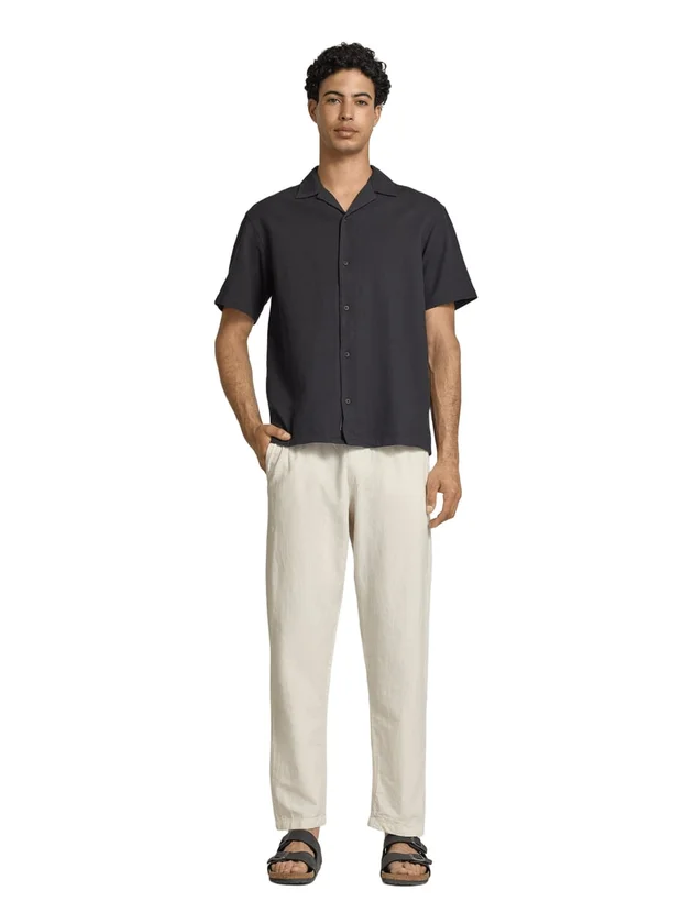 Summer Linen Blend Stripe
