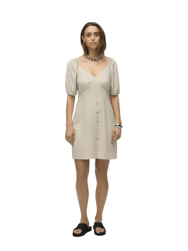 Mymo 2/4 Short Shirt Dress Wvn Ga