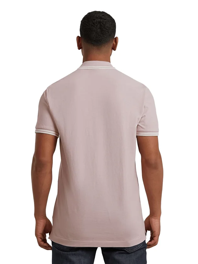 Dunda Slim Stripe Polo Ss