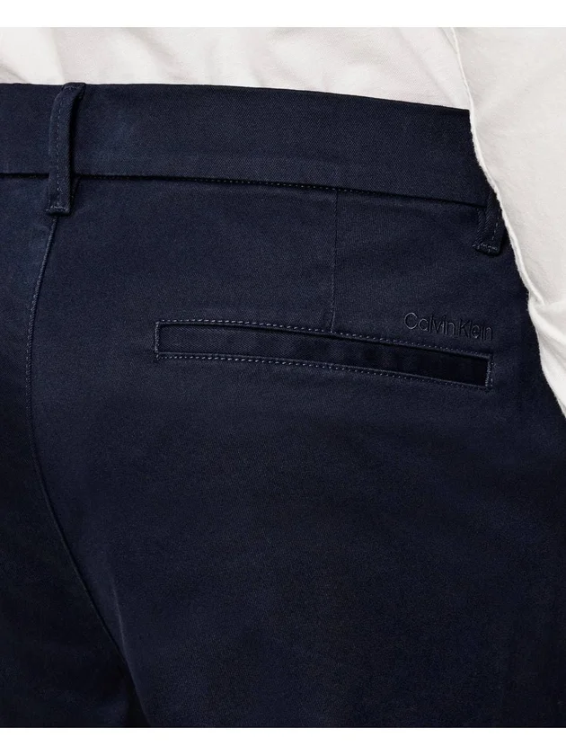 Slim Refined Cotton Stretch Trou