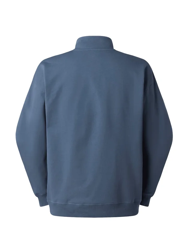 Essential Light Relaxed 1 4 Zip Crew