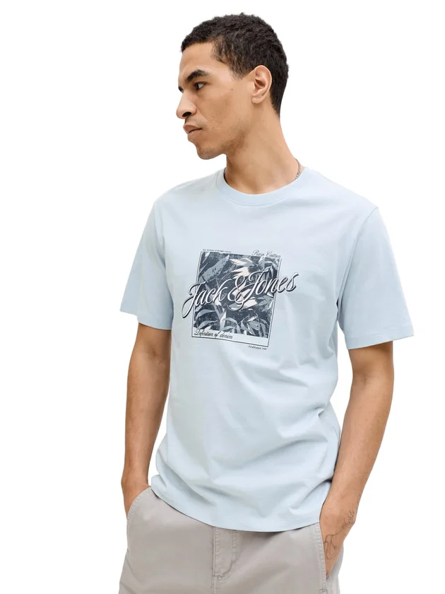 Jjhonolulu Shape Tee Ss Crew Neck Ln