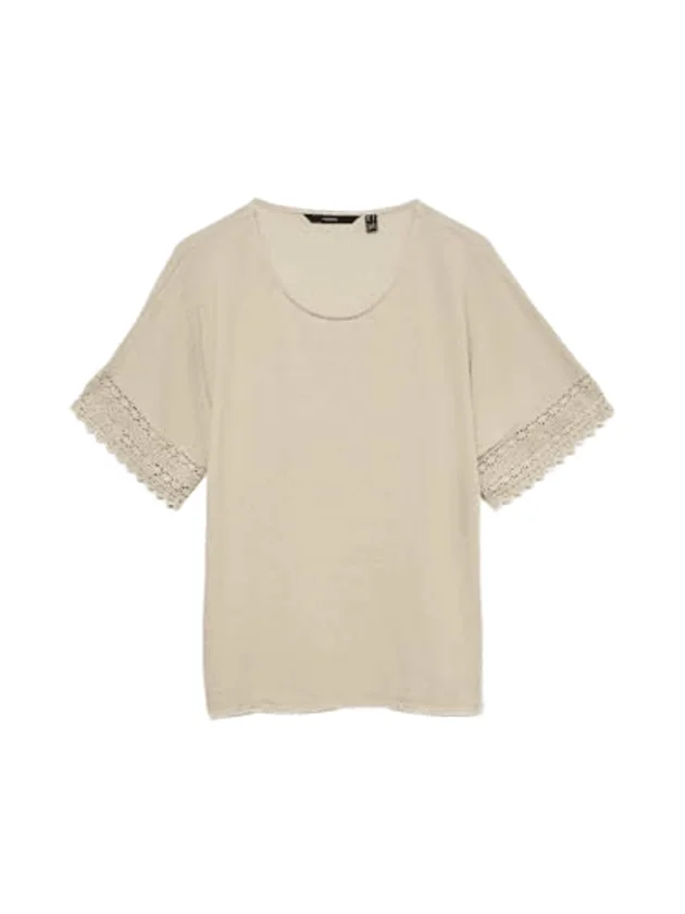 Gina Ss Lace Top Noos