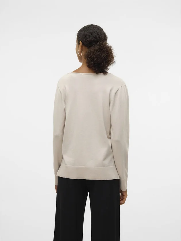 Silje LS V Neck Pullover Ga Noos