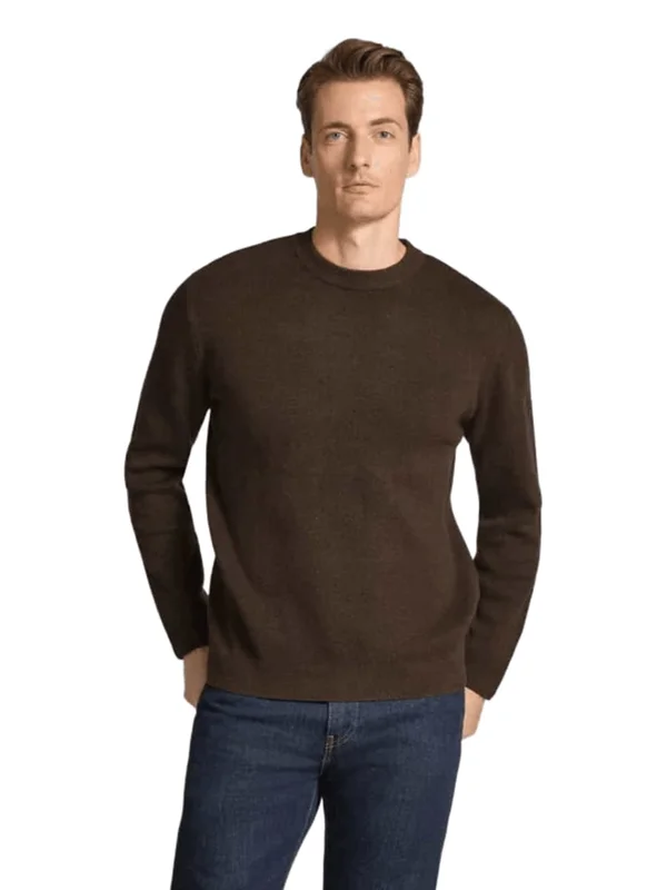 Milano Stitch Knit Crew Neck Sn