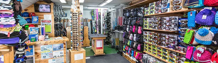 Intérieur du magasin SPORT 2000 BAREGES LOCASKI